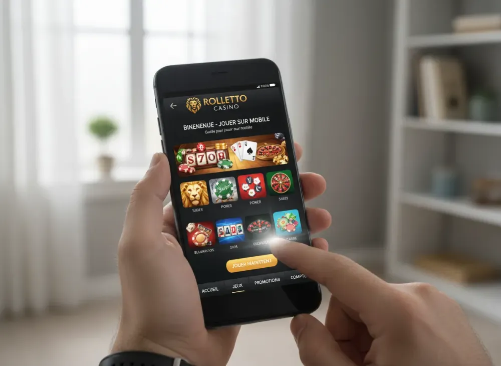 Rolletto casino app guide pour jouer sur mobile