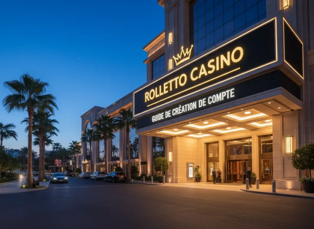 Rolletto casino inscription guide de création de compte